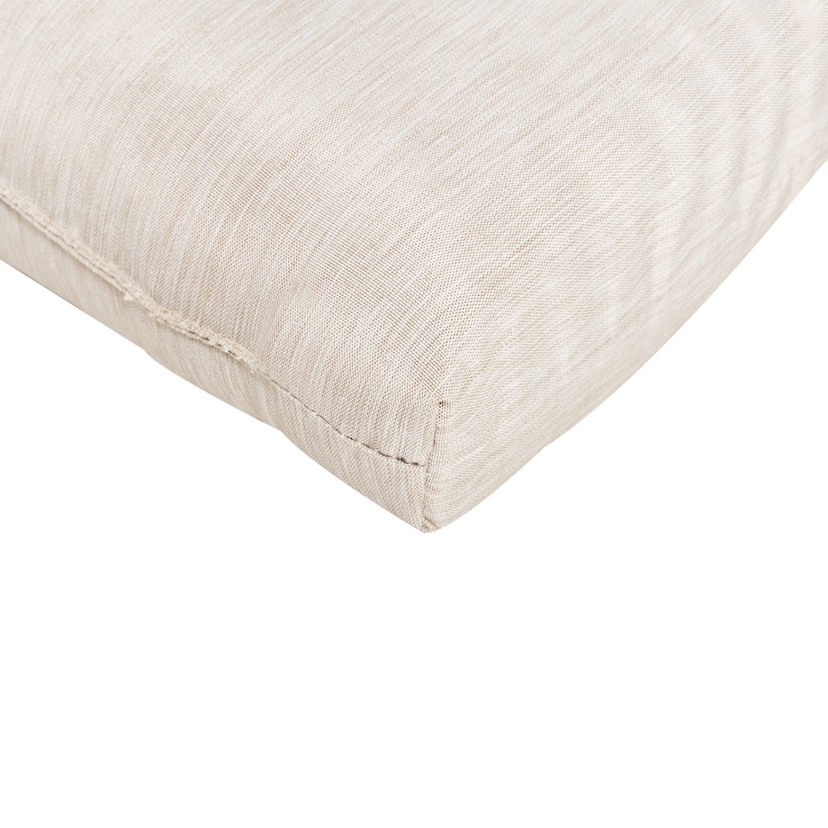 Poduszka na leżak ogrodowy CESANA PREMIUM 192 x 56 cm Jasnobeżowy