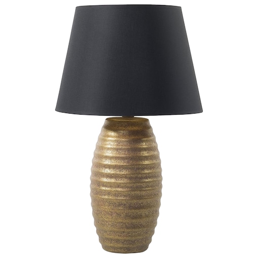 Lampa stołowa EBRO Porcelana Złoty