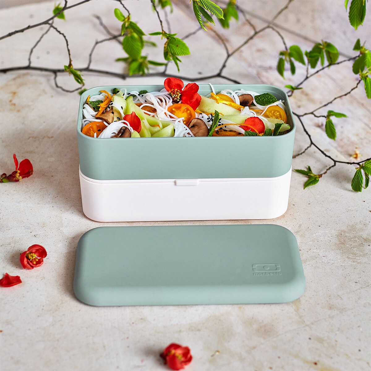 Lunchbox Natural green Bento Original, 1000 ml, Monbento
