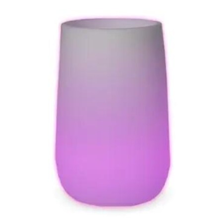 Donica balkonowa ściemniana Camelia LUMCAHIGSSNW King Home IP65 minimalistyczna biała