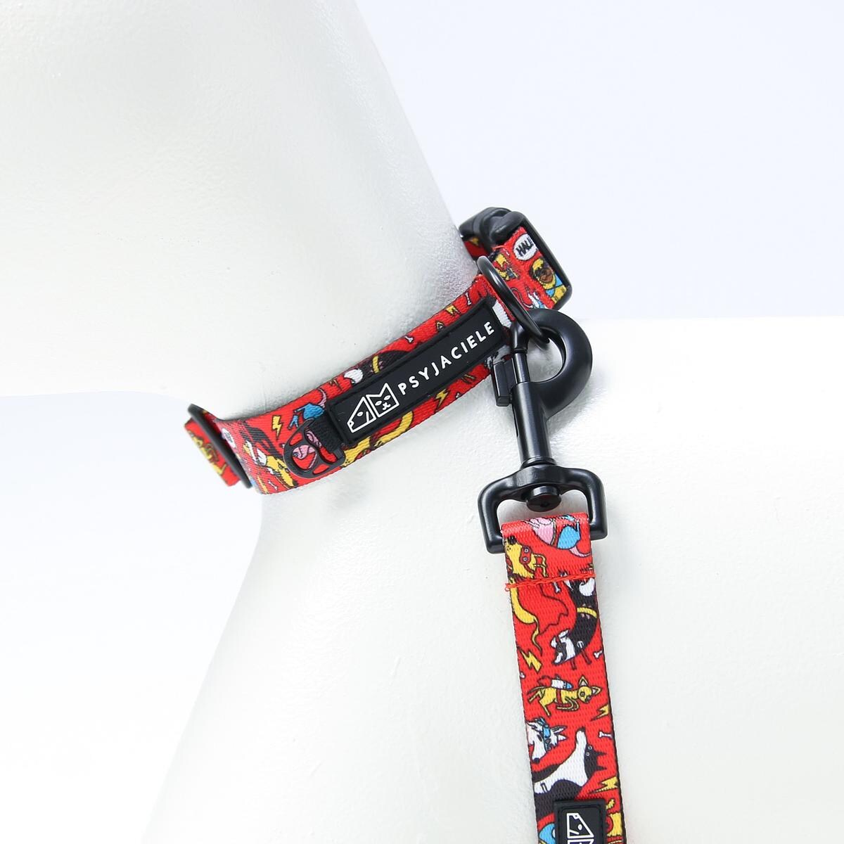 Obroża dla psa lub kota "Pies, który lata najlepsze ma za sobą" - Szerokość taśmy: 38mm, Rozmiar: XS