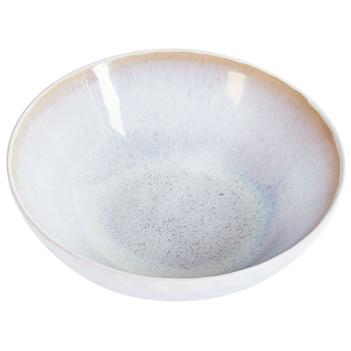 Zestaw 8 głębokich talerzy SESAME Kamionka Jasnoszary