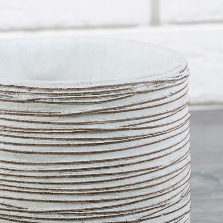 DONICA SKROCK betonowa biała śr. 14cm