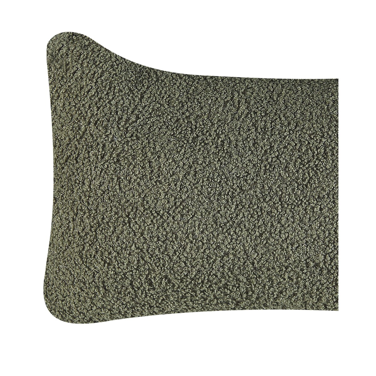 Fotel boucle ciemnozielony OTSBY