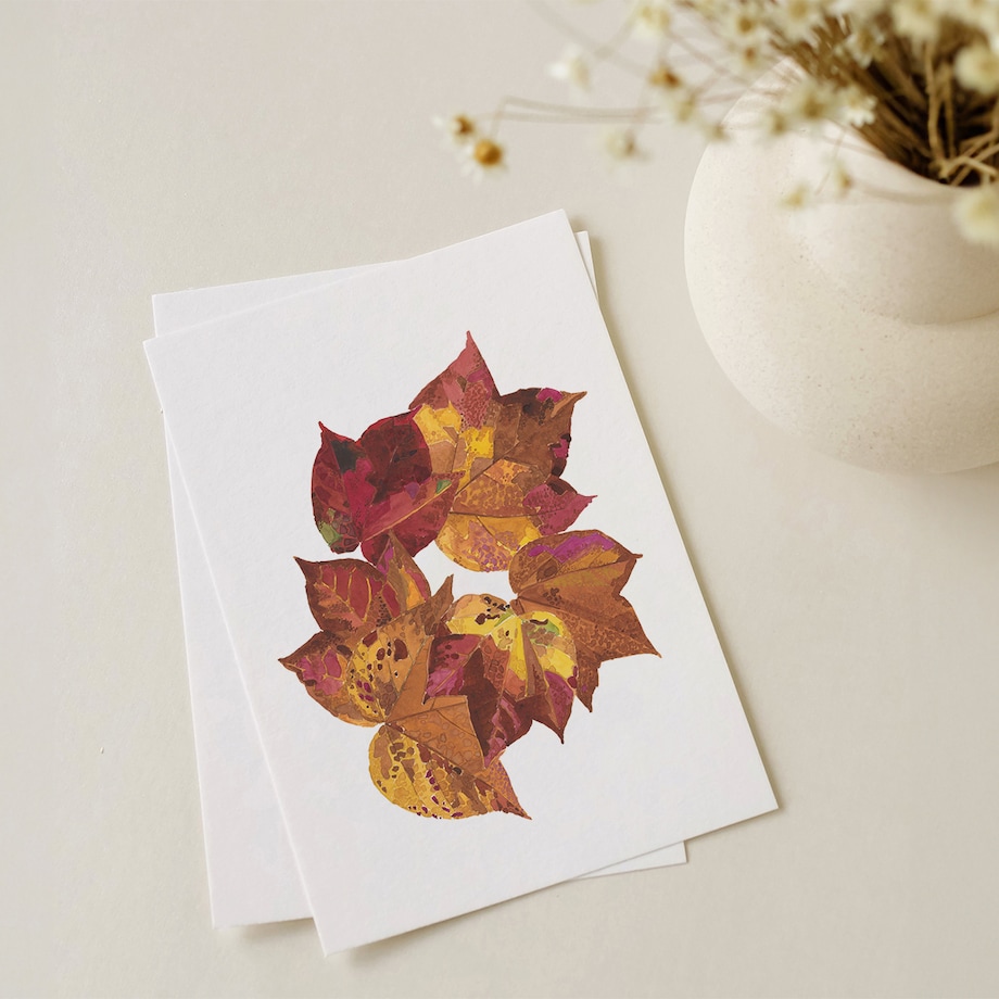 Plakat Jesienne liście #4 21x30cm