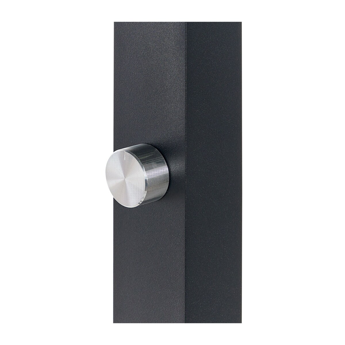 Lampa podłogowa LED metalowa czarna SAGITTA