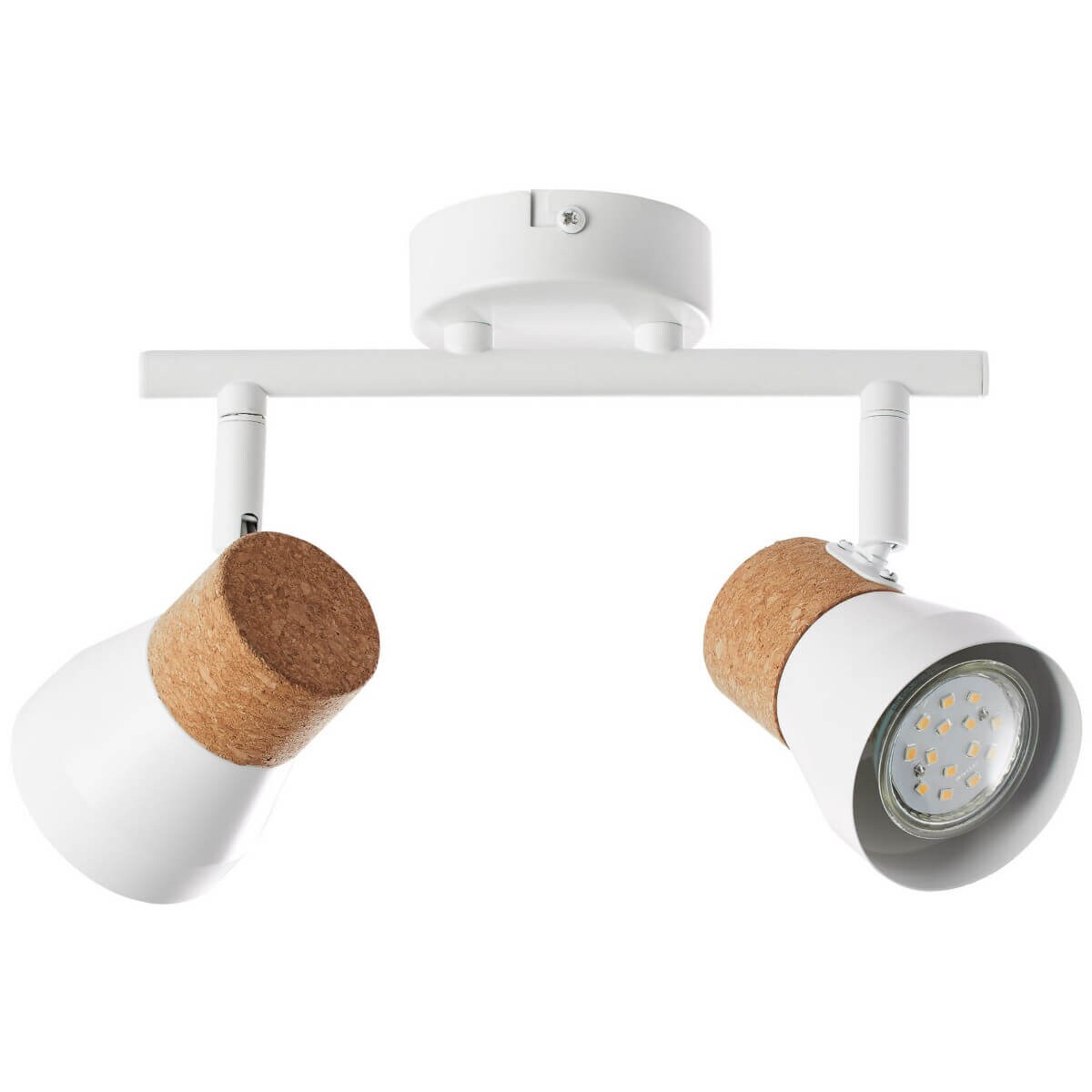 Jadalniana lampa sufitowa Moka 75713/75 Brilliant spot korek biały