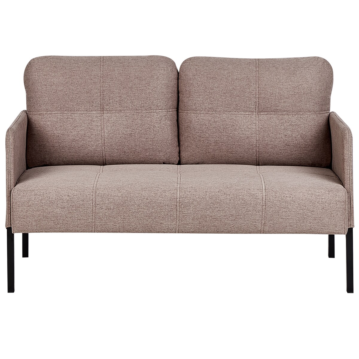 Sofa dla 2 osób LAHTI Jasnobrązowy