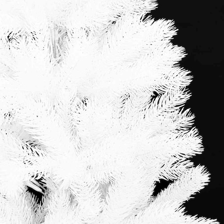 vidaXL Sztuczna choinka z realistycznymi igłami, biała, 120 cm