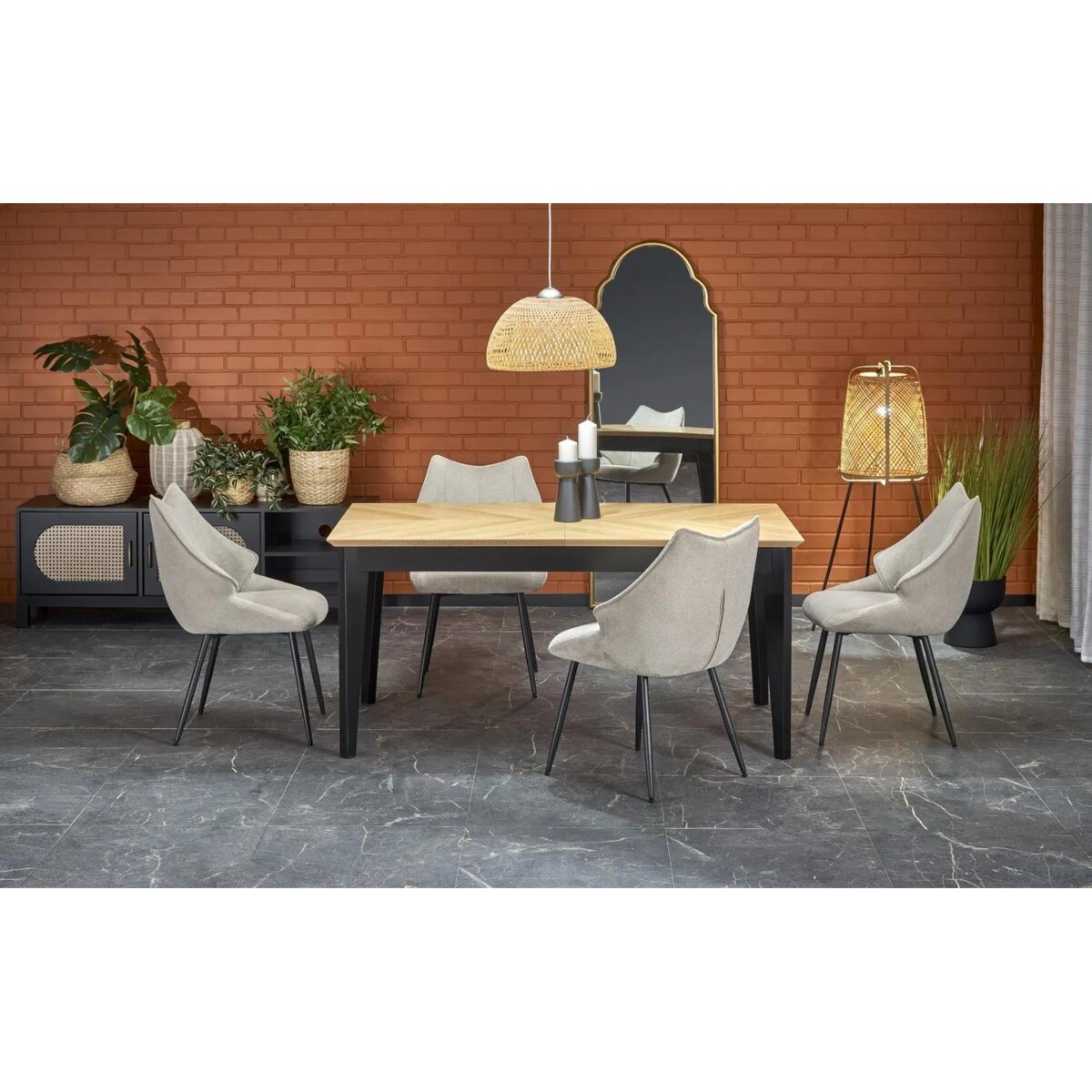 Krzesło tapicerowane K543 beżowe