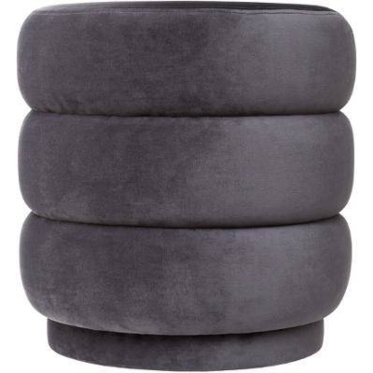 Pufa welurowa SINAN, Ø 40 cm