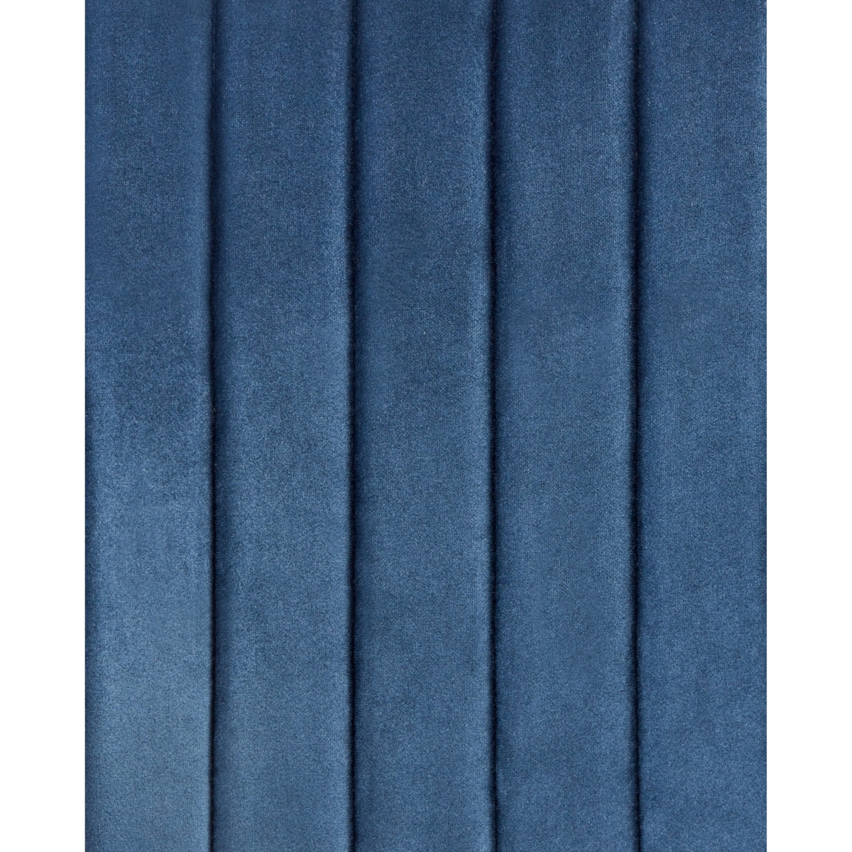 Zestaw 2 krzeseł do jadalni welurowy ciemnoniebieski WELLSTON