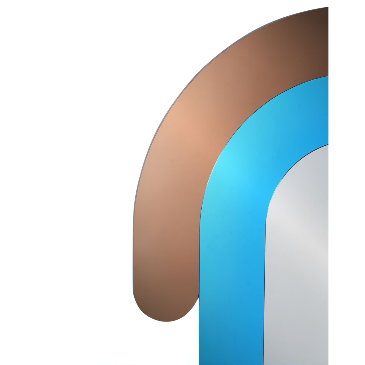 Lustro ścienne MESPAUL 60 x 80 cm Kolorowy