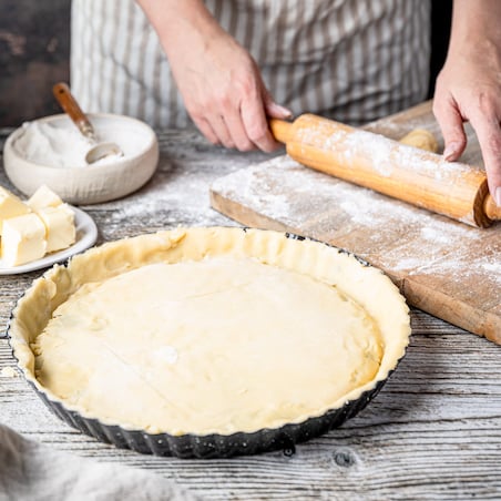 Forma do pieczenia ciasta tarty z powłoką nieprzywieralną 28x3.5cm KLAUSBERG