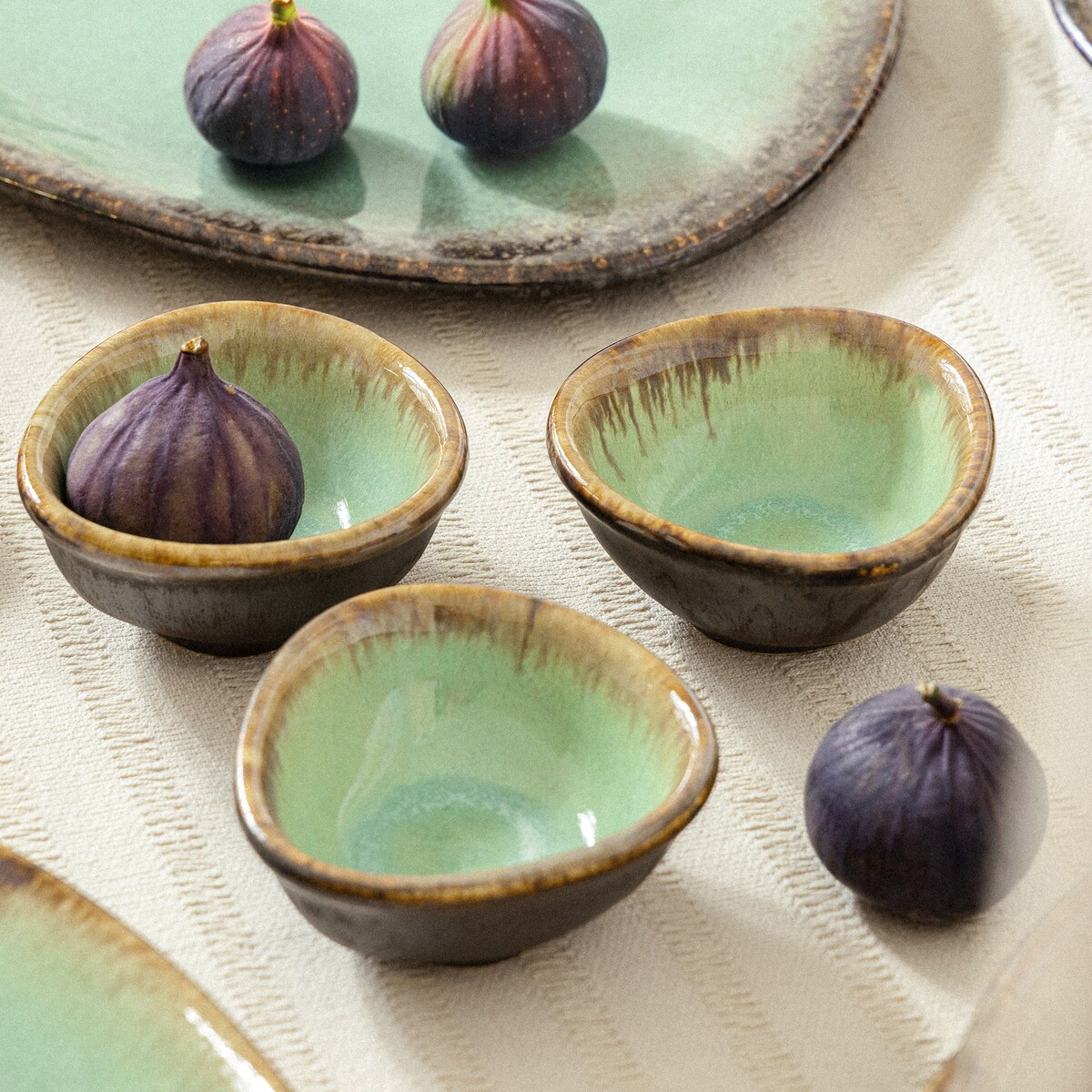 Konsimo PRIMA Miseczka na dip 6 szt., szałwiowy