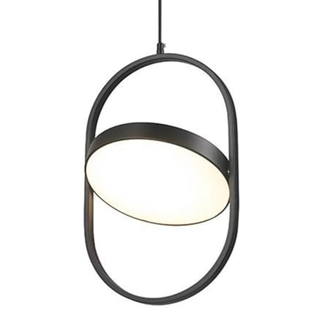 Lampa wisząca Spinner MSE010100314 Moosee LED 9W 3000K Art deco czarna