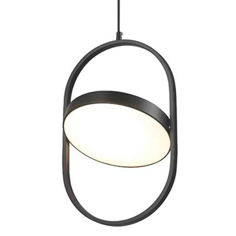 Lampa wisząca Spinner MSE010100314 Moosee LED 9W 3000K Art deco czarna