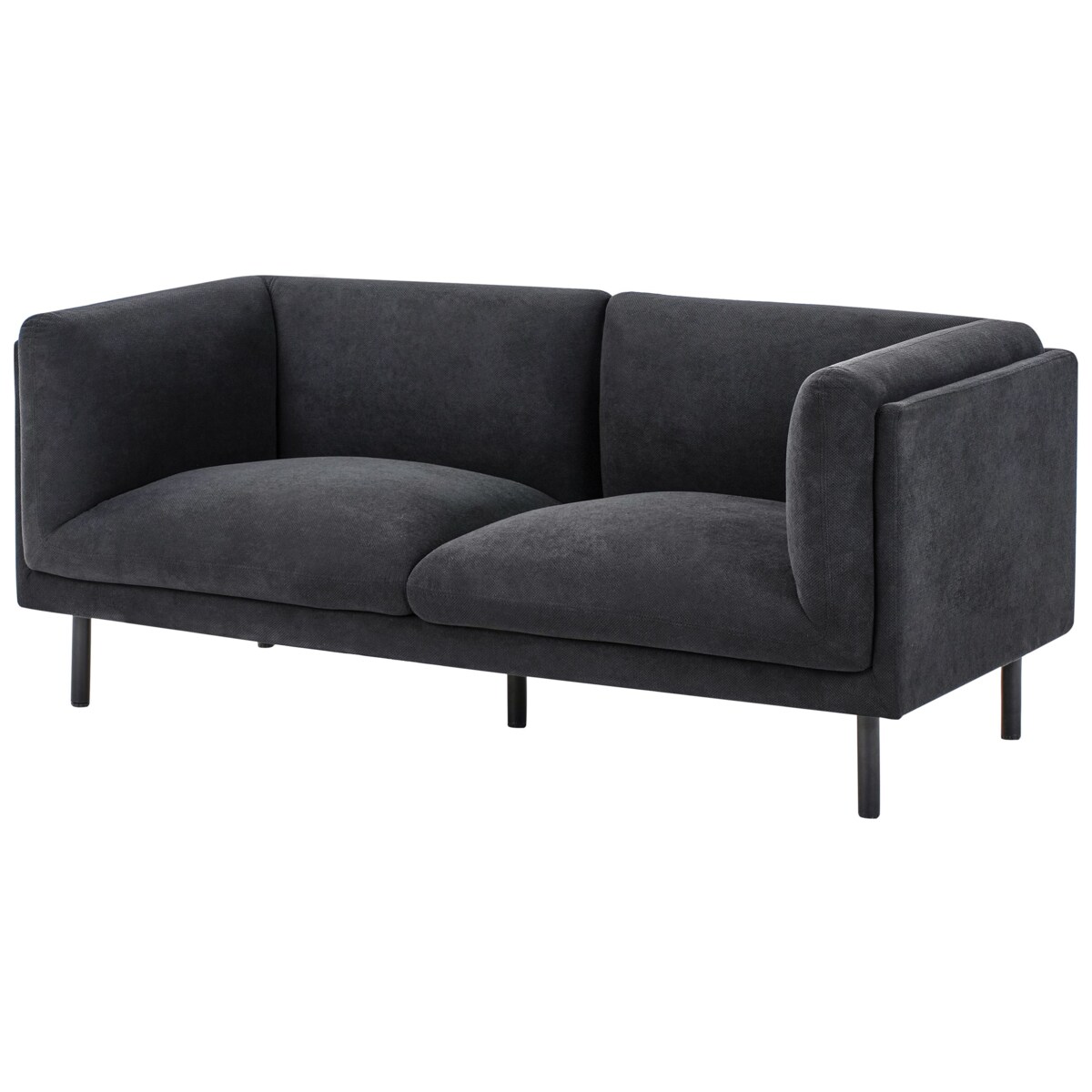 Komplet wypoczynkowy VORGOD Czarny dla 5 osób