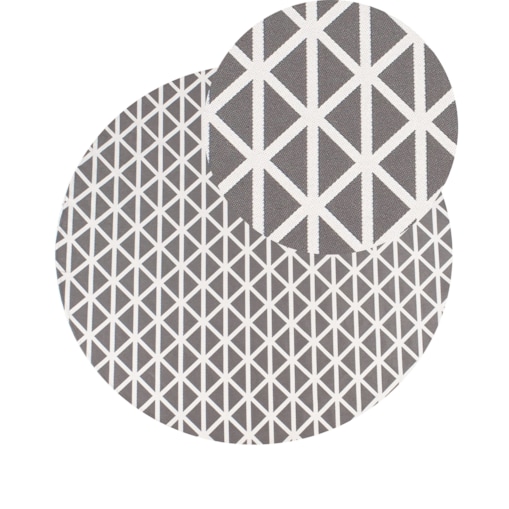 Dywan zewnętrzny PANAJI Szary ø 160 cm