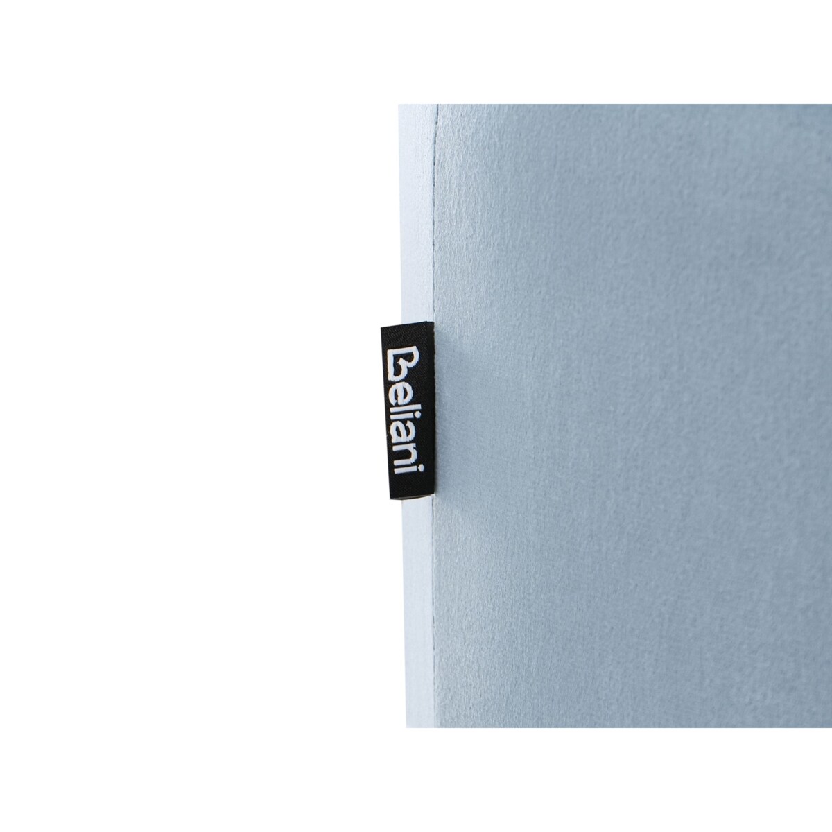 Puf LOVETT Welur Błękitny 47 cm 47 cm 46 cm