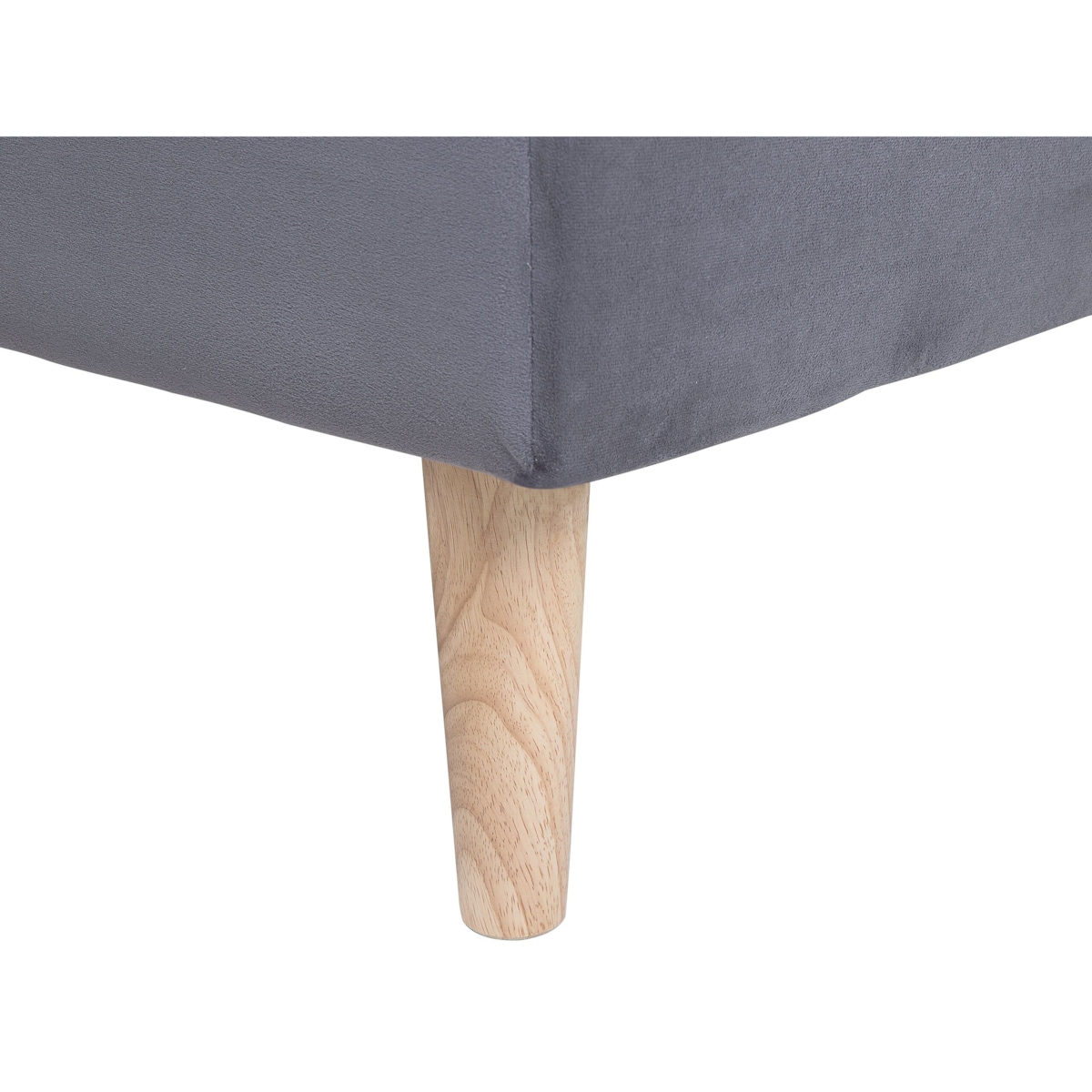 Sofa rozkładana ciemnoszara SILJAN