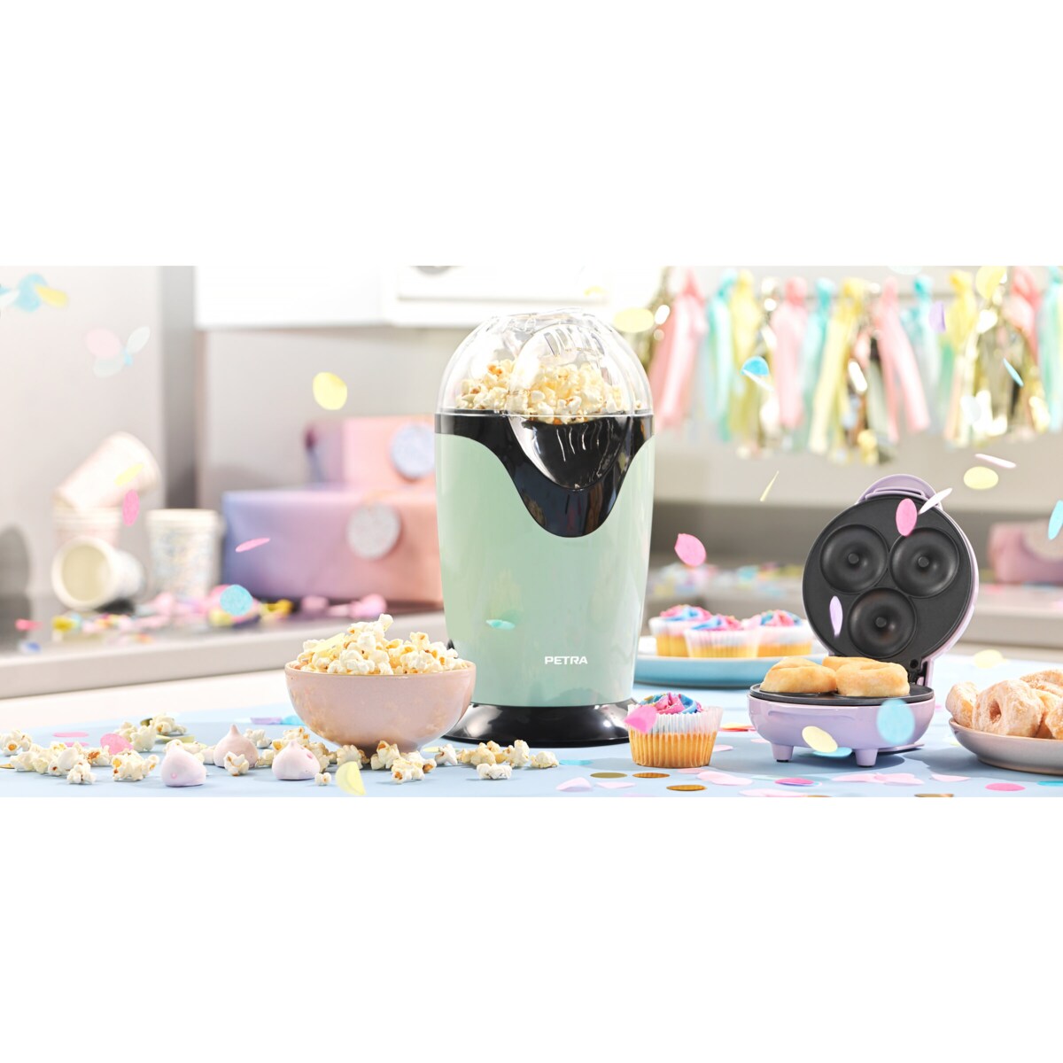 Urządzenie do popcornu 1200 W PETRA