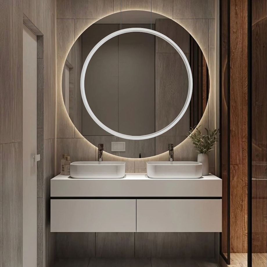 Lampa sufitowa wisząca Light Prestige Mirror biały LED CCT 3000, 4000, 6000 (regulowana) 1 szt.