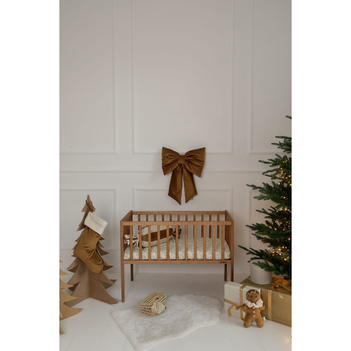 Kokarda Świąteczna Delux Golden Bronze - L