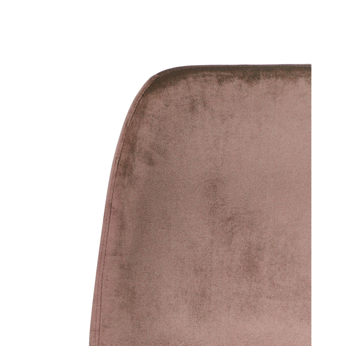 Krzesło biurowe CLARE Welur Brązowy