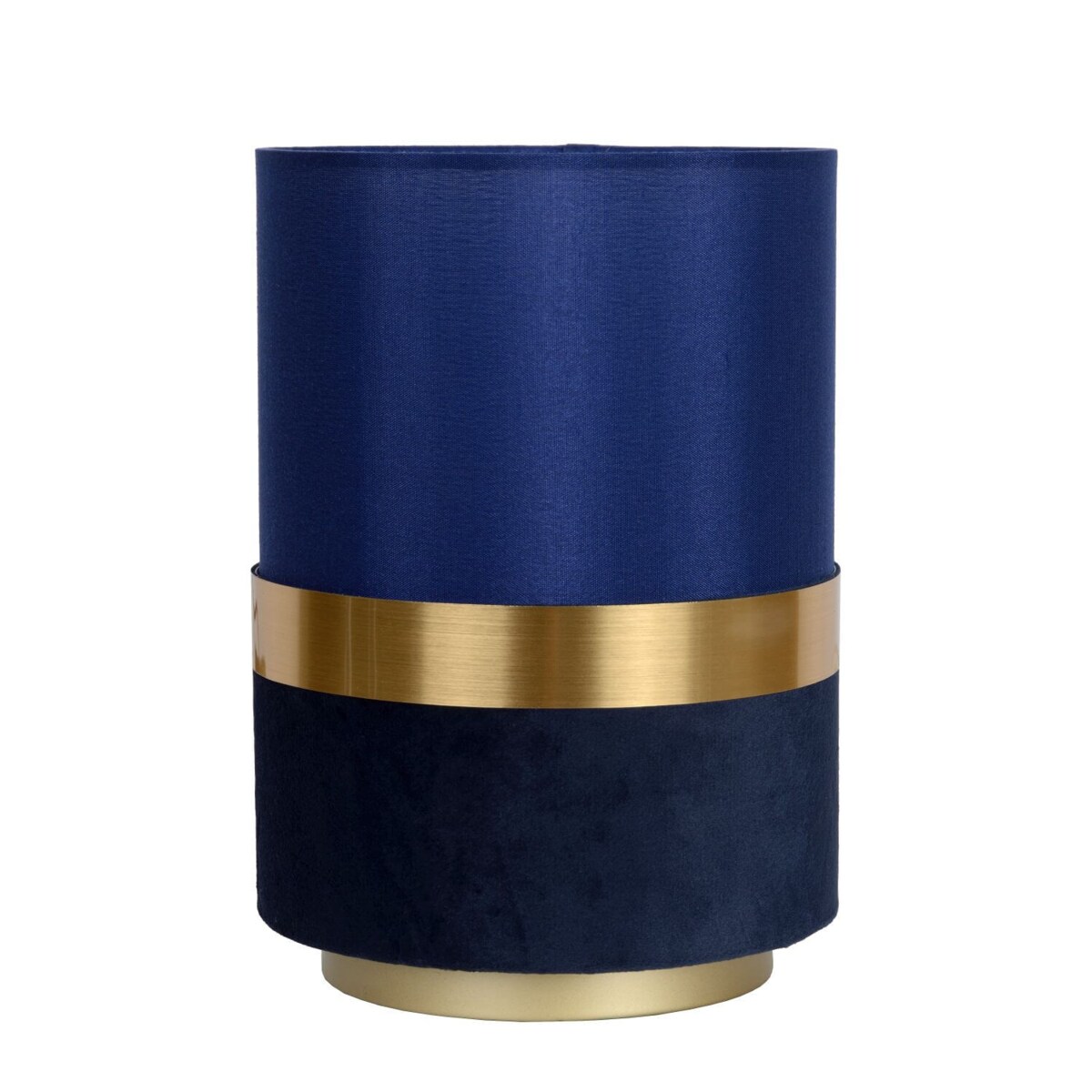 Lampka stołowa Tusse 10508/01/35 Lucide LED 5W tuba niebieska mosiądz