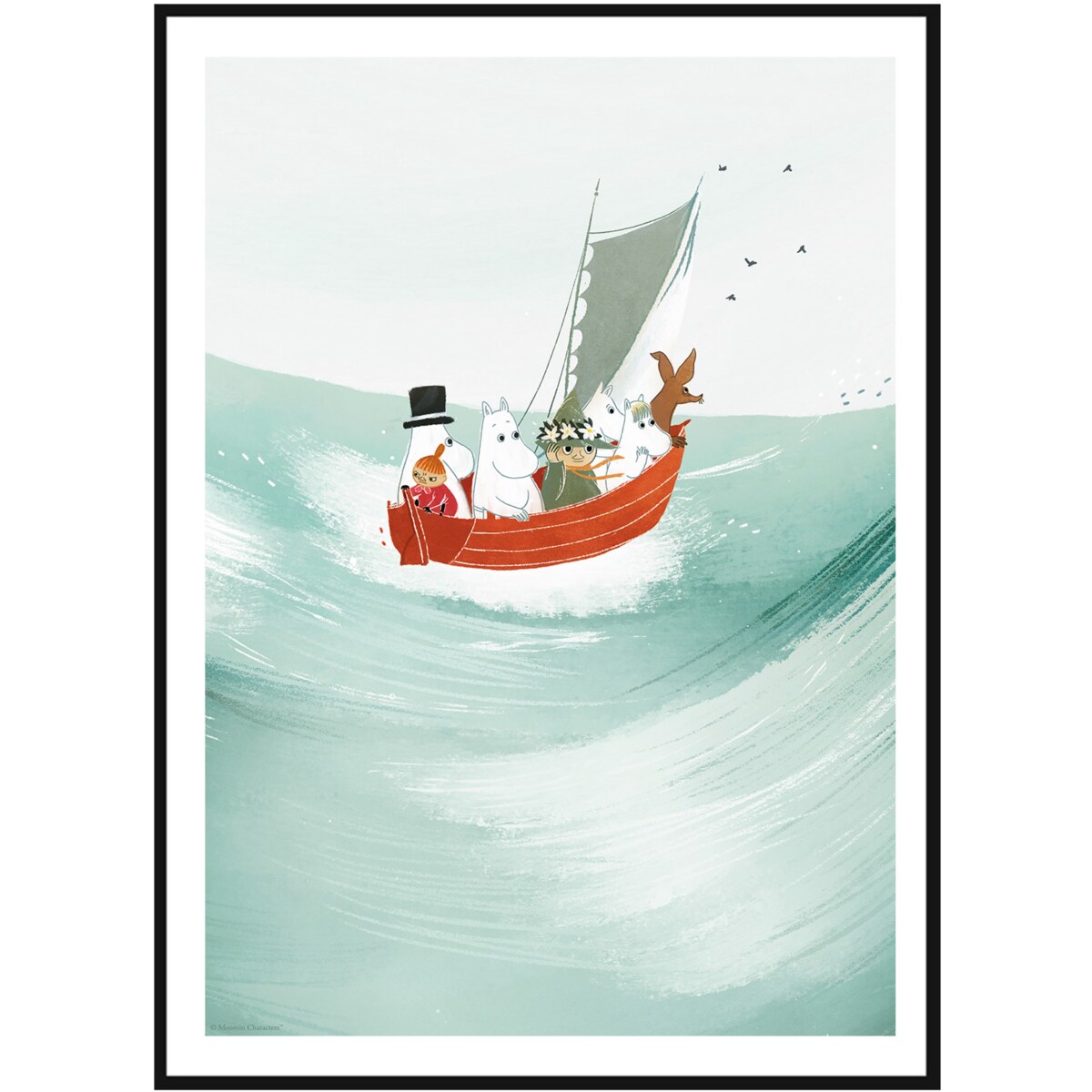 Poster Story, Plakat, Obraz - Muminki No4, wymiary 30 x 42 cm