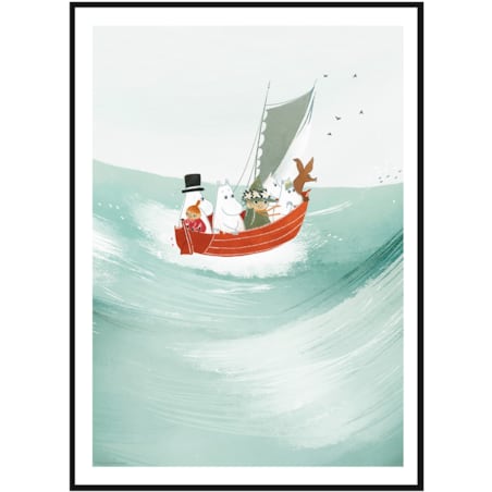 Poster Story, Plakat, Obraz - Muminki No4, wymiary 30 x 42 cm