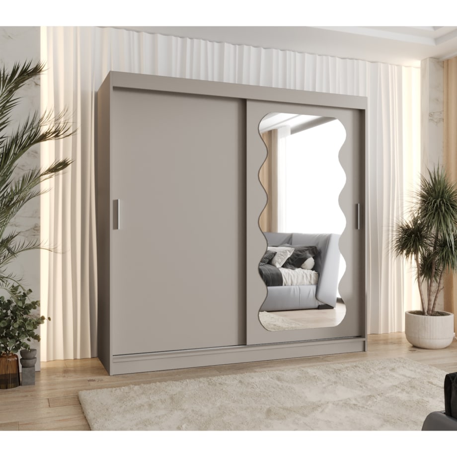 Szafa przesuwna SPOTI 200 kaszmir