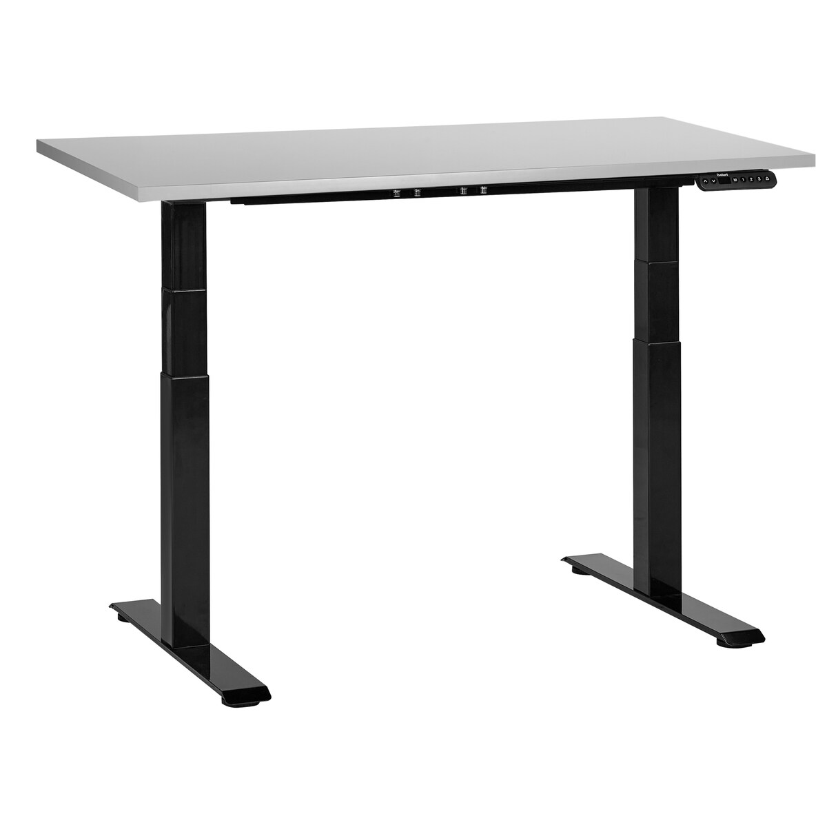 Biurko regulowane elektrycznie DESTINES Szary/ czarny 120 cm 72 cm