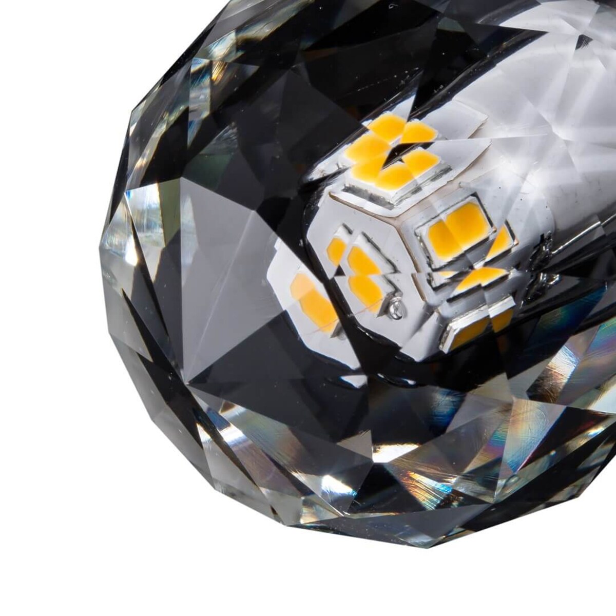 Ledowa żarówka kryształ kulka 3W E14 G40 4000K 330lm, Milagro