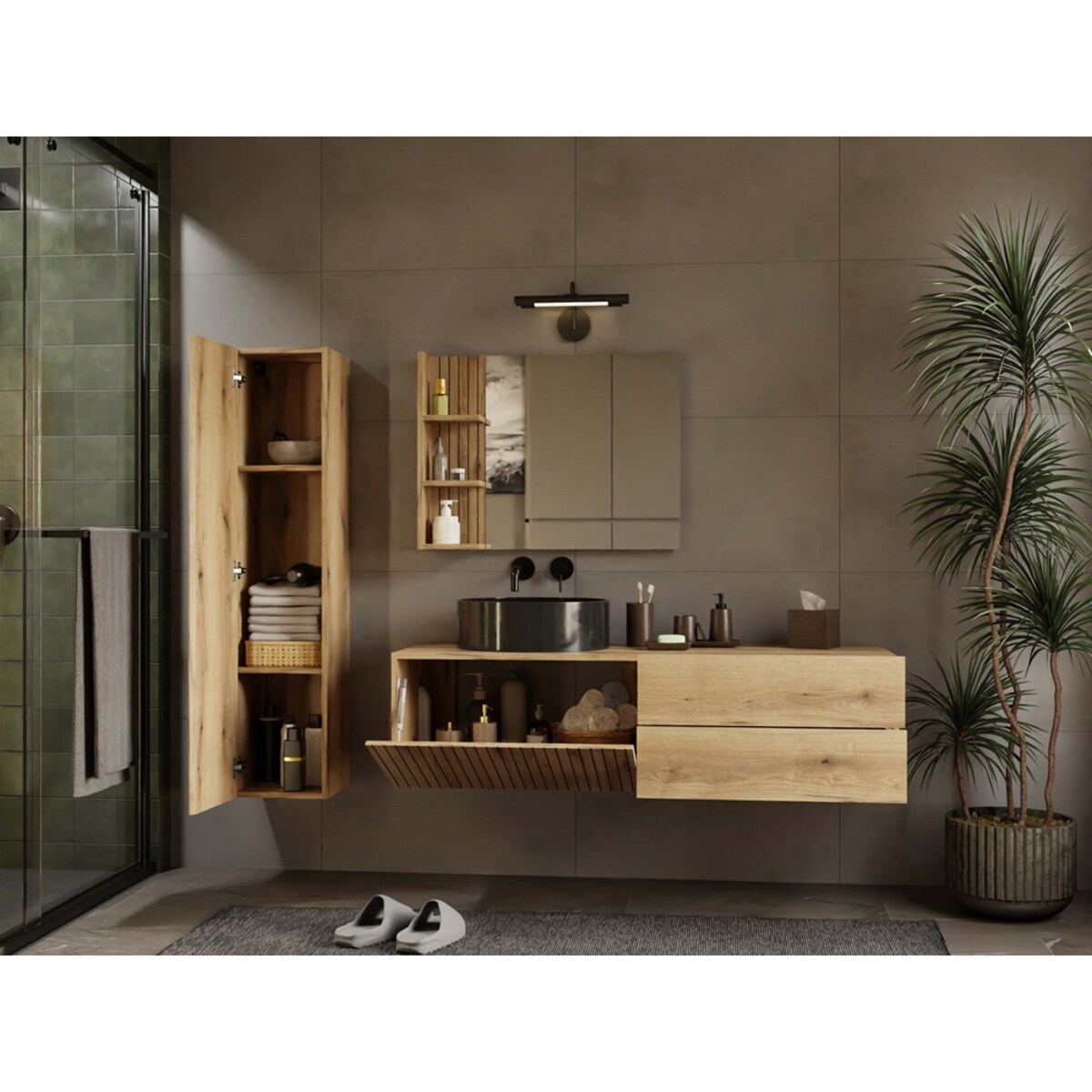 Szafka łazienkowa TIGO 1D2S EVOKE