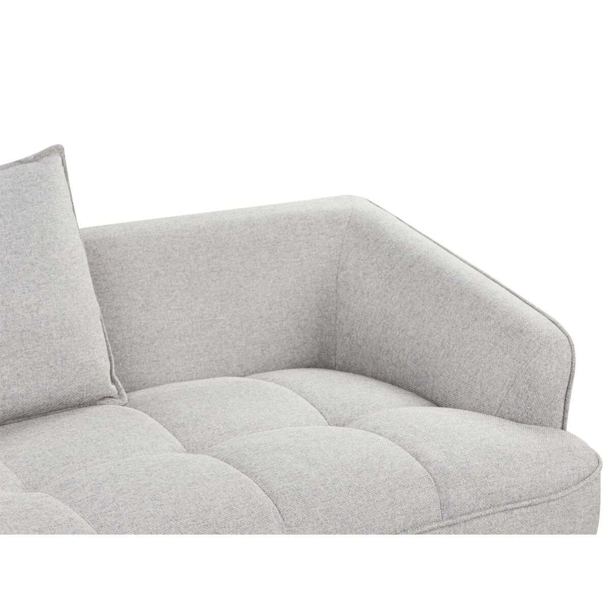 Sofa 2-osobowa szara HOBRO