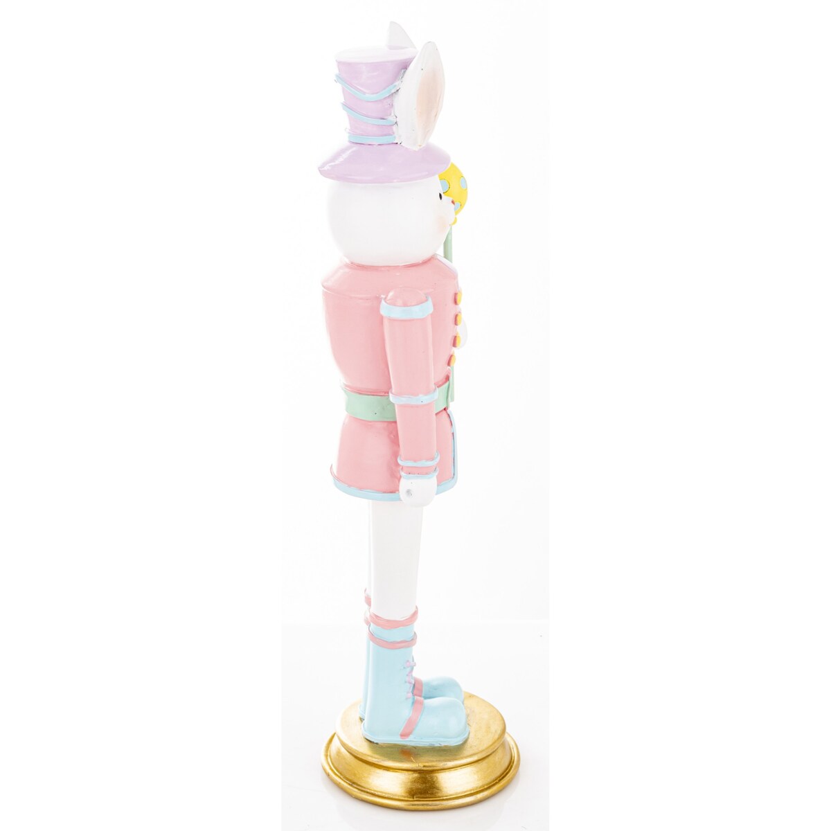 Figurka - Królik w różowym mundurze 28x7,5x8 cm SUNDALO