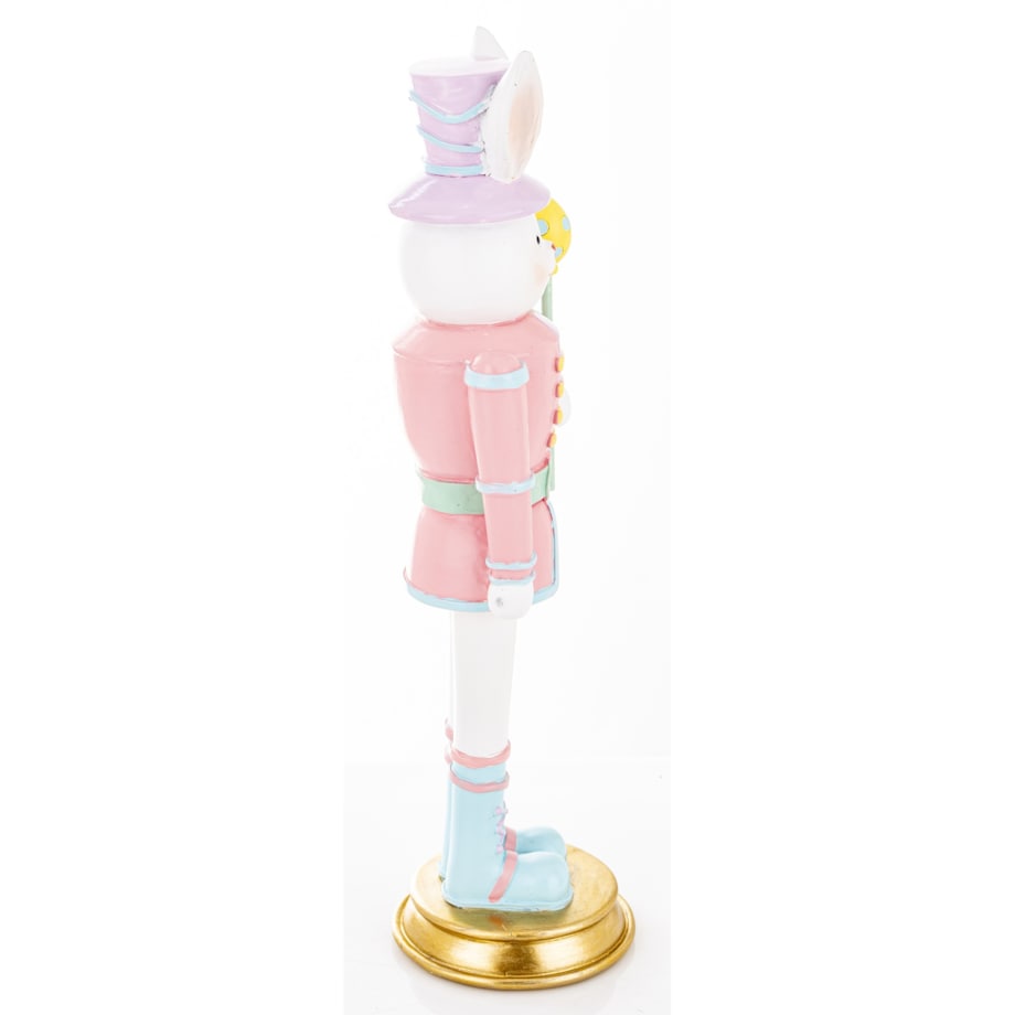Figurka - Królik w różowym mundurze 28x7,5x8 cm SUNDALO