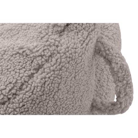 KONSIMO COSMO puf typu worek odcieniu jasnobrązowym