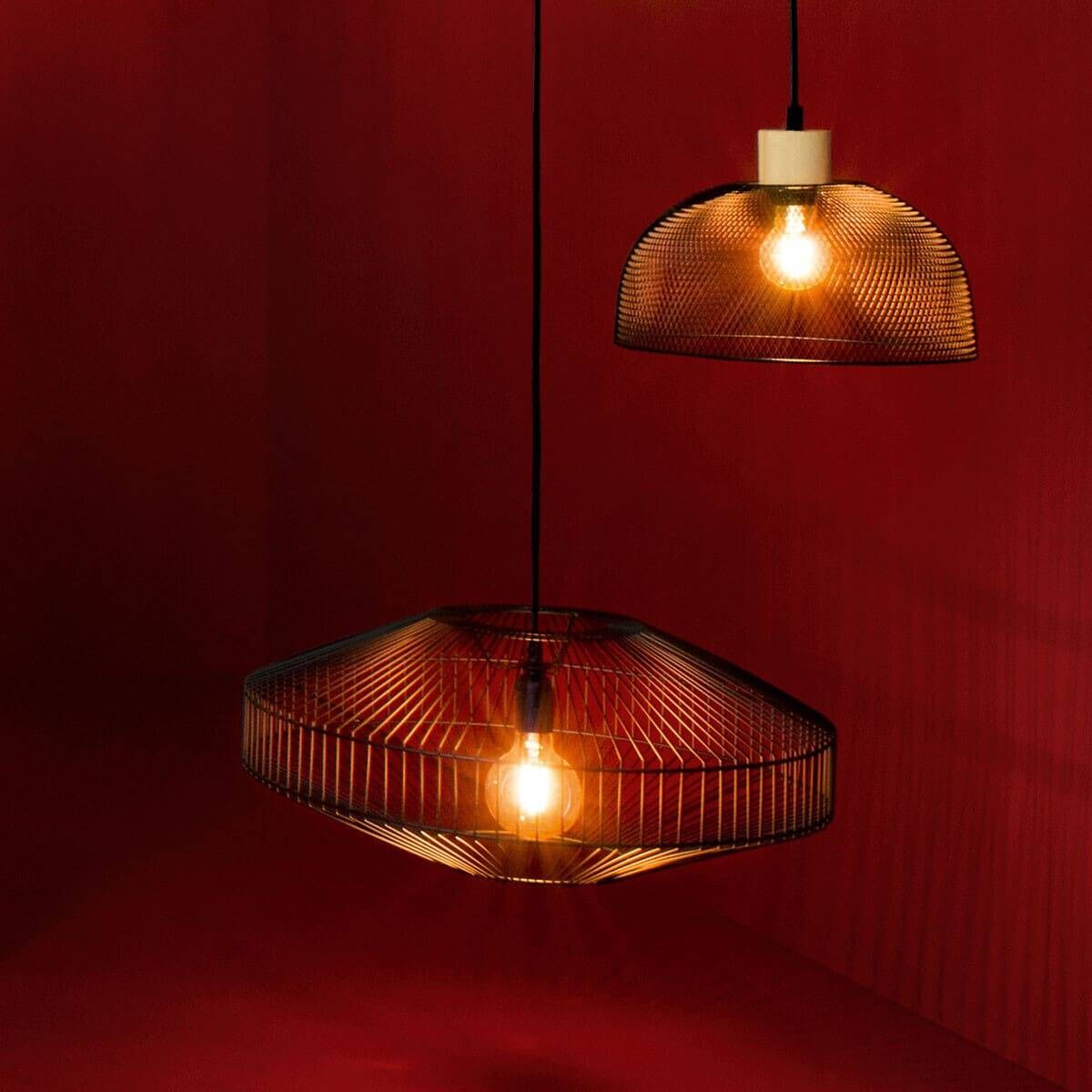 Lampa sufitowa nad stół loft ZELLY, Ø 30 cm