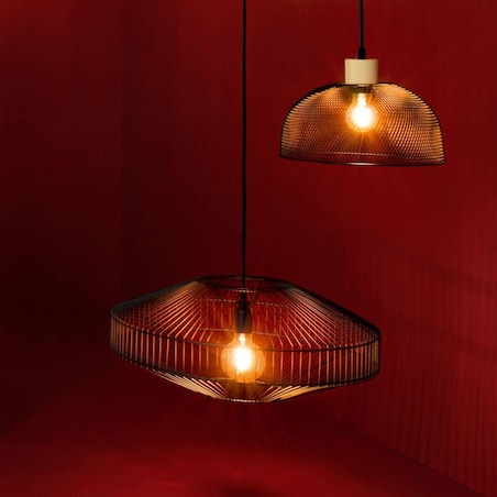 Lampa sufitowa nad stół loft ZELLY, Ø 30 cm