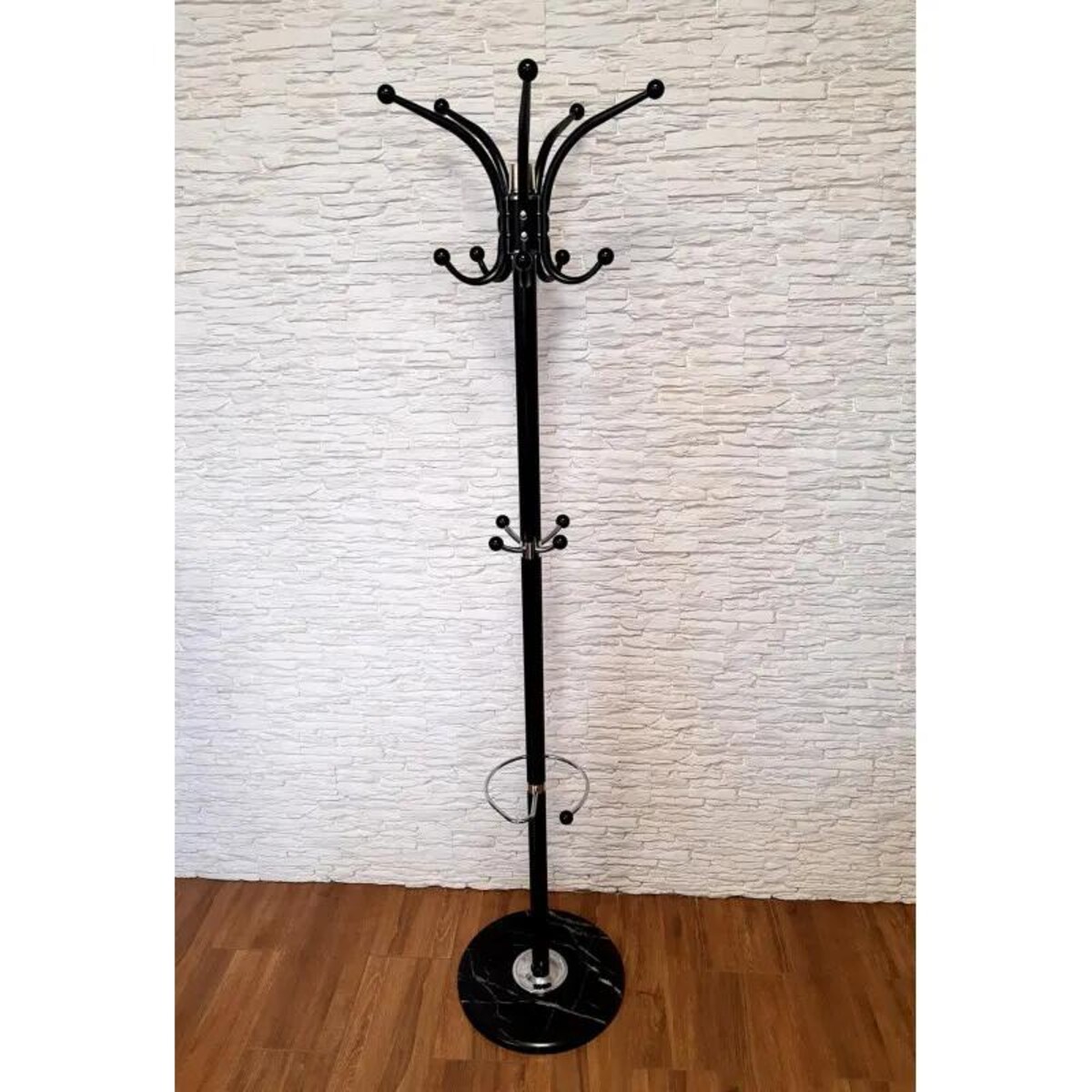 Wieszak W174 czarny marmur