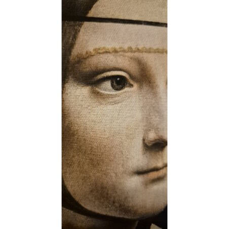 obraz Dama z gronostajem Leonardo da Vinci 40cm x 55cm