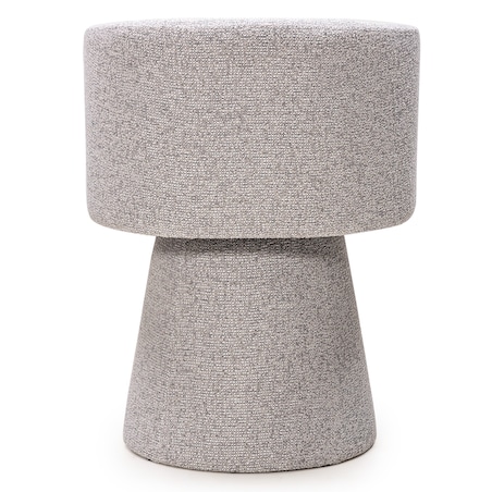 Krzesło obrotowe szarobeżowe melanż Nalf