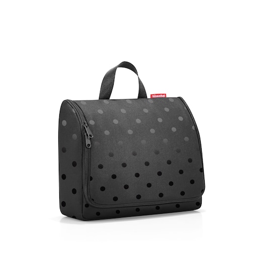 Kosmetyczka TOILETBAG XL, glossy dots black