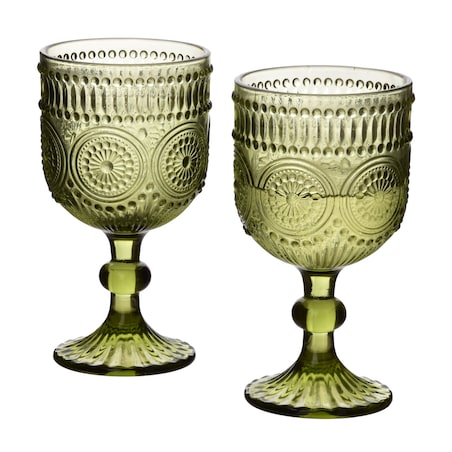 ELISE GREEN Komplet 4 kieliszków 330ml8.9x16.5cm