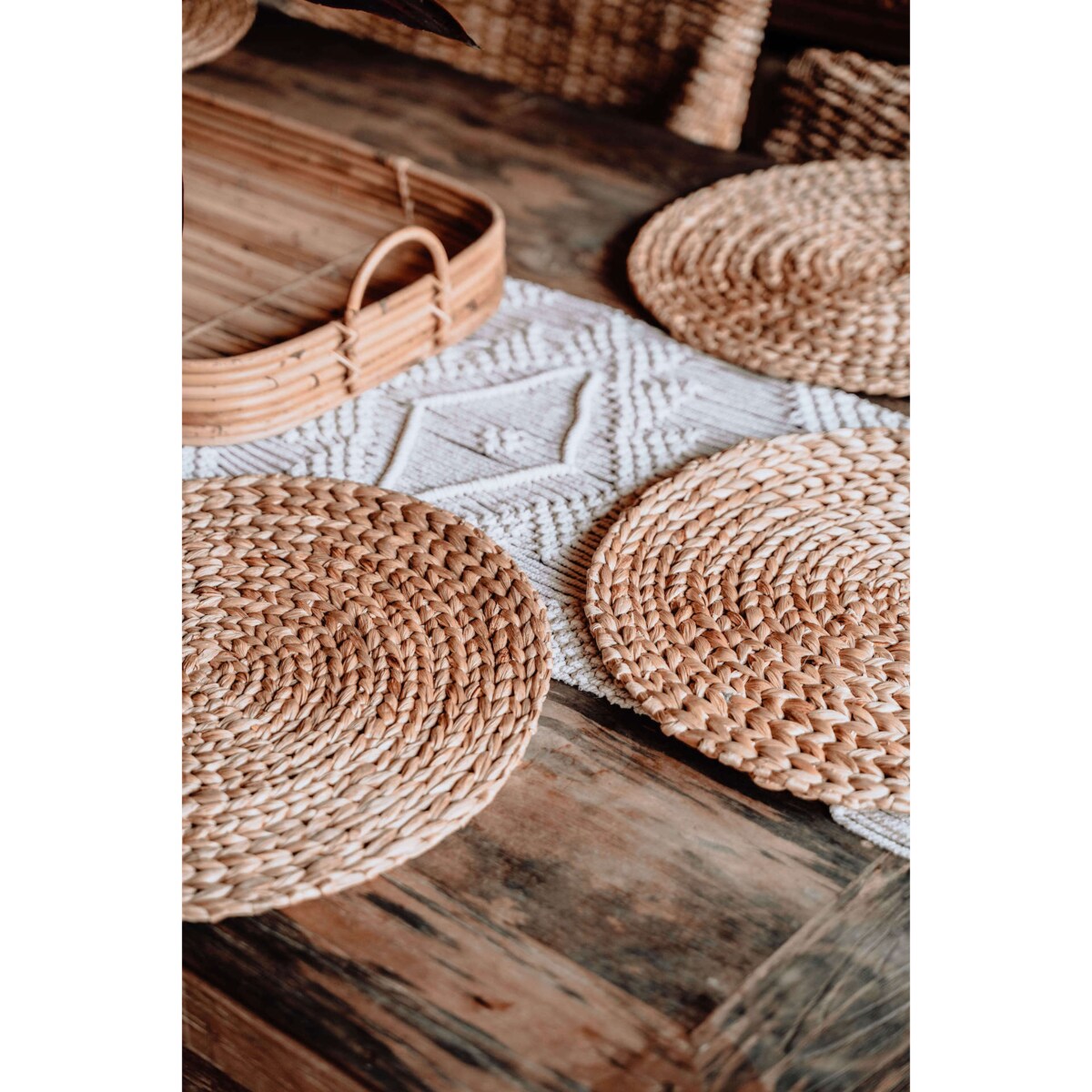 PODKŁADKI RUDY 4 SZT