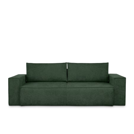 KONSIMO NAPI II Sofa 3-osobowa, kolor Zielony
