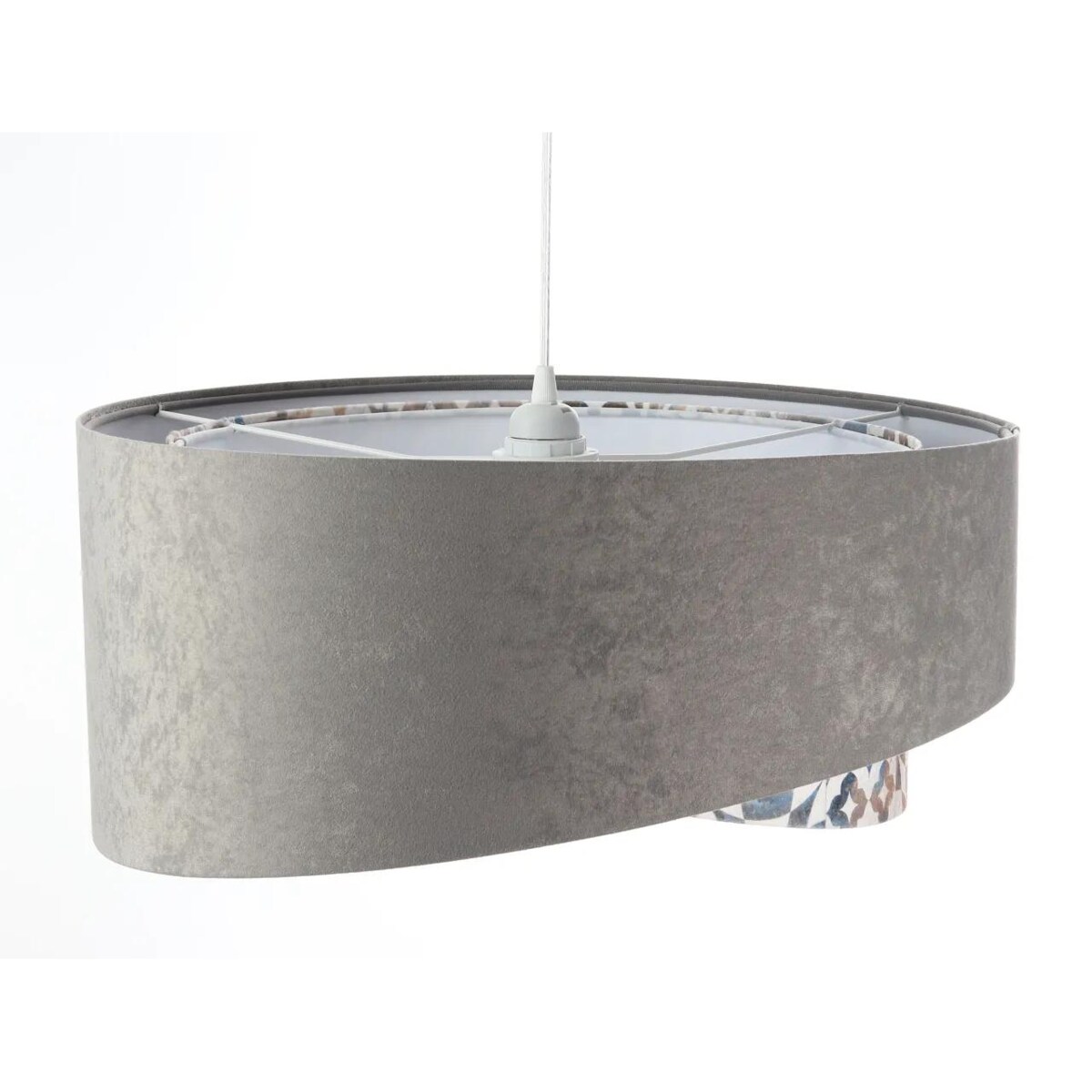 Lampa wisząca ASHES szara/biała